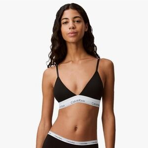 Calvin Klein Black and White Bralette